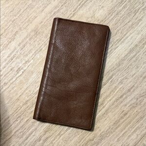Top grain Brown Leather Wallet